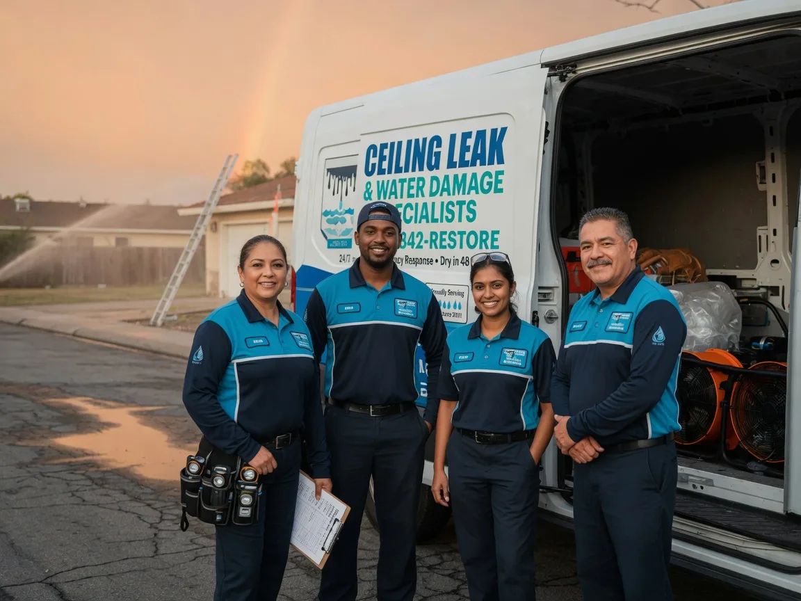 Ceiling Leak Cleanup company in Hedley, TX