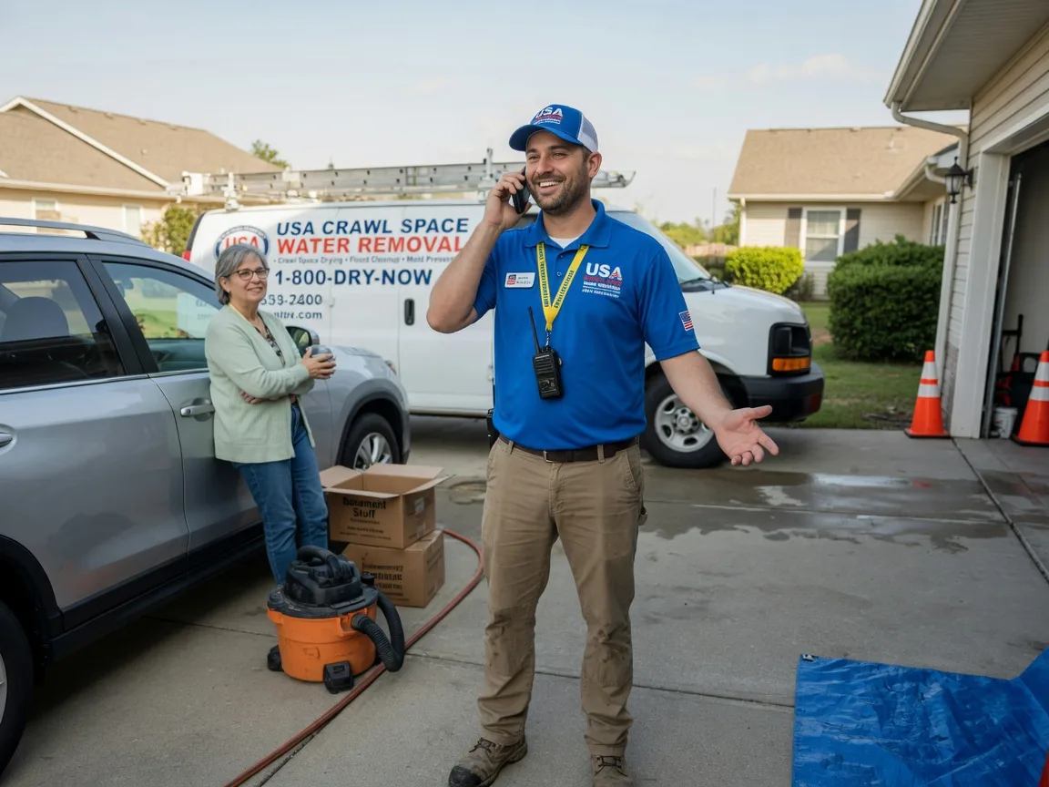 Crawl Space Water Removal Hedley, TX FAQs